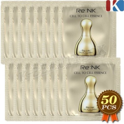 Re:NK Cell To Cell Essence 1ml x 50pcs Total Anti-Aging Face Cream K-Beauty NEW