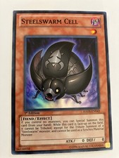 Steelswarm cell 1st edition foil yu-gi-oh gaming cards cscan