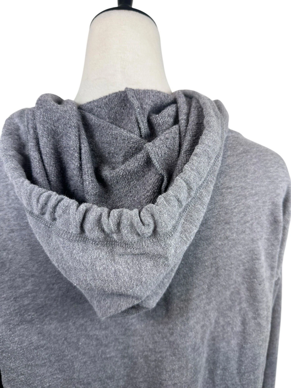 UNDERCOVER Felpa con cappuccio pullover ROSA Victorias Secret grigio stampa ghepardo taglia XS RARA