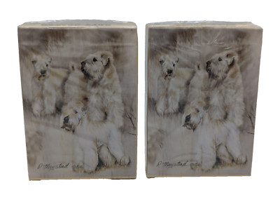 Best Friends Playing Cards by Ruth Maystead Soft Coated Wheaten Terrier 2 Decks