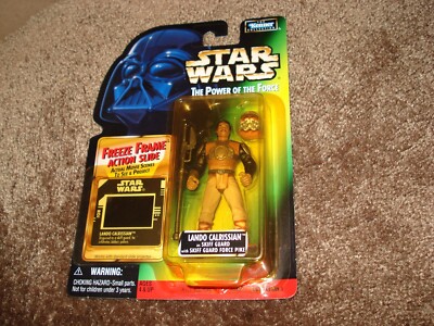 STAR WARS COLLECTABLE 1997  ''LANDO CALRISSIAN'' (F-F-ACTION SLIDE) LOT B