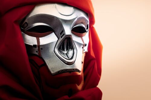 Revenant Maske Replik Vollgesicht, inspiriert von Apex Legends, Robot Assasin Cosplay - Bild 3 von 6
