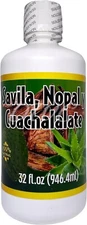 Productos El Colibri Savila Nopal Cuachalalate Liquid Dietary Supplement 32 floz