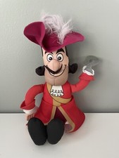 Disney Captian Hook Plush Doll Jake And The Neverland Pirates 2011 Flaw-Sound