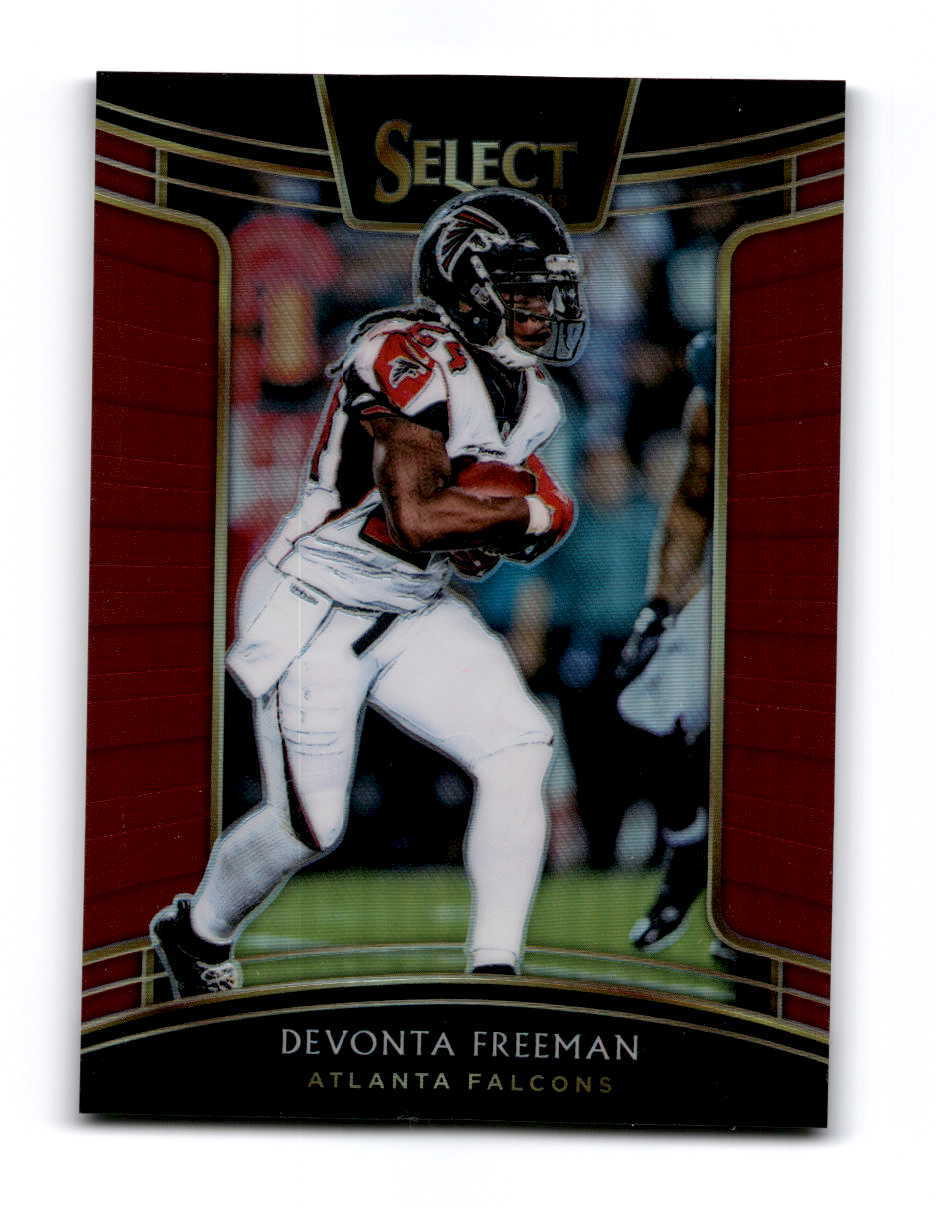2018 Panini Select Maroon Prizm Devonta Freeman /299