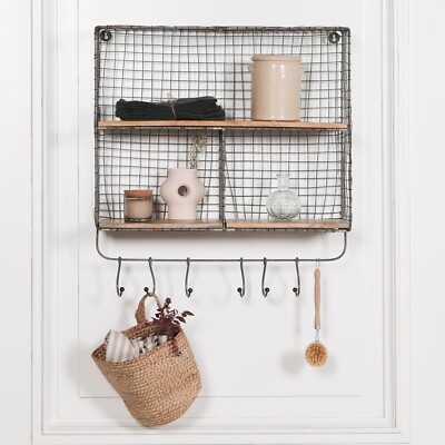 Industrial Wall Shelf Metal Hooks For Shelves Industrial Iron