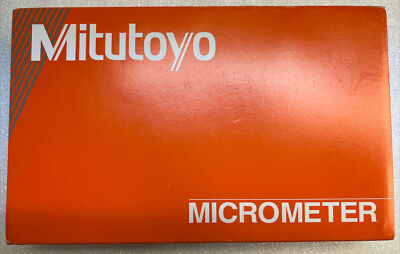 New MITUTOYO MICROMETER 129-131 DMC4-4IN