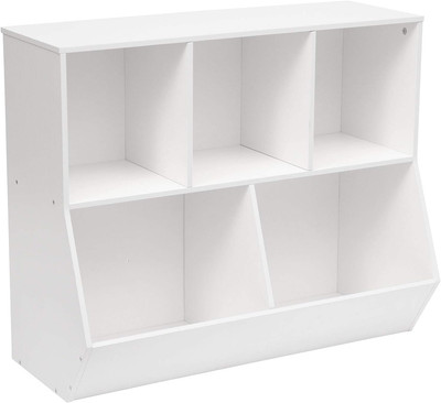 Kids Bookshelf, Bookcase Footboard, Toy Storage Cubby, Children'S Toy Shelf, 35.