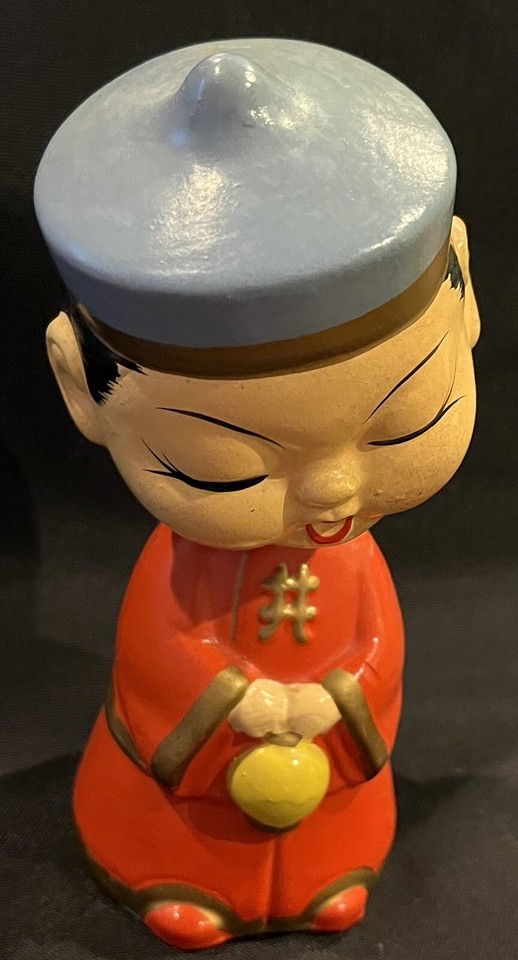 6" Vintage Asian Boy Bobblehead Collectors eBay