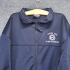 Blue full zip jacket with front pockets, “LOCAL 933” text and circular logo on chest, and “Allison Transmission” patch.