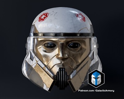 star wars! Captain Enoch Helm 3D gedruckt Cosplay roh/fertig