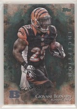 2014 Topps Inception Green Giovani Bernard #15 0k8z