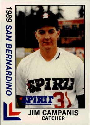 1989 San Bernardino Spirit (Best) Baseball ''Main Set'' Cards