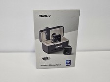 Wireless Lavalier Microphone for Iphone Ipad Android with Charging Case 80H Batt