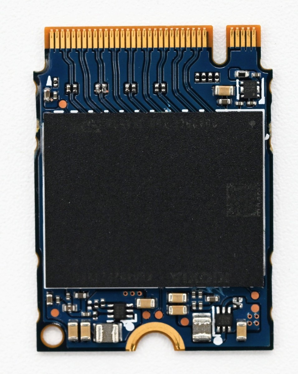 FOR PARTS 128GB Kioxia BG4 M.2 NVMe SSD 2230 - Not Detected, No