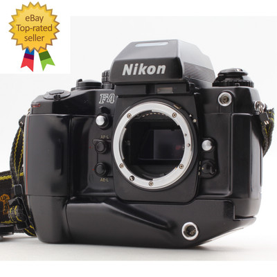 LESEN! 【FAST NEUWERTIG】 Nikon F4S F4 analoge Spiegelreflexkamera 35 mm...