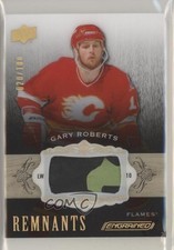 2018-19 Upper Deck Engrained Remnants 20/100 Gary Roberts #R-GR 0c3