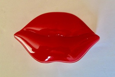 Vintage Red Lips Box