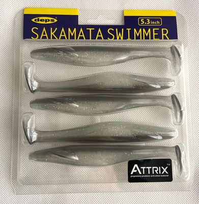 deps Sakamata Swimmer 5.3inch NEW JDM Soft Plastic From Japan | eBay