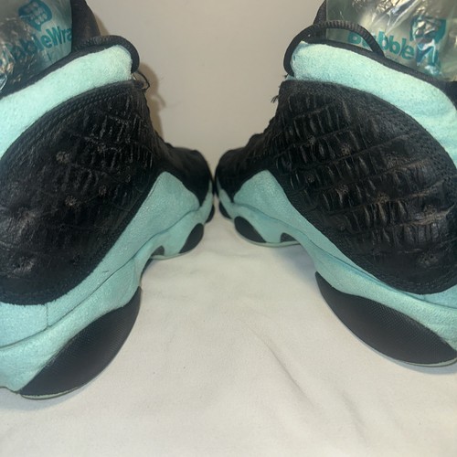 Nike Air Jordan 13 Retro Black Island Green Size 12 - Picture 15 of 17