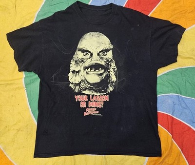 vintage creature from the black lagoon Glow In The Dark shirt XLARGE