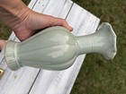 Antique Chinese Celadon Early 1900s 20th Century Pottery vase Reign Mark — photo 1