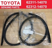 Toyota Original Supra JZA80 1993-1998 OEM Front Door Opening Weatherstrips Trim