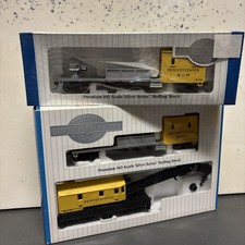 Premium HO Scale Silver Series Rolling Stock Lot Of 2 Pennsylvania M Of w 3158