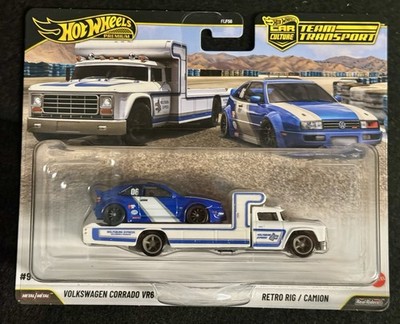 Hot Wheels Premium -Team Transport -Volkswagen Corrado VR6 & RR -JHX95 FLF56