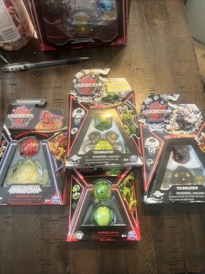 4-Pack Bakugan Street Brawl Special Attack Action Figures,  NEW SEALED PACKS