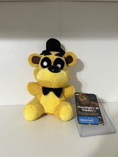 Five Nights At Freddy  s Fnaf Funko Golden Freddy Plush Tagged Walmart NWT READ