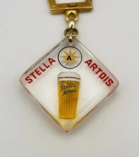 PORTE CLÉ - BOURBON - BIERRE STELLA ARTOIS - Belge / Chope Miniature, Keychain
