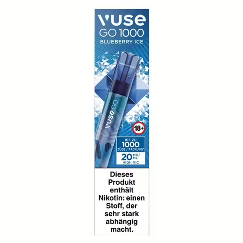 VUSE GO 1000 ZÜGE VAPE (E-SHISHA) 10% Rabatt Alle Sorten - Bild 4 von 16