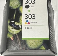Hp 303 Tintenpatrone - 2Er-Pack, Schwarz, Cyan, Magenta, Gelb