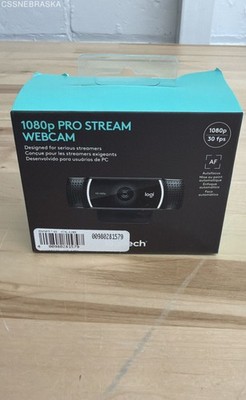 Logitech C922 Pro Stream Webcam.