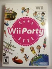 Wii Party (Nintendo Wii, 2010) CIB Complete with Manual and Inserts