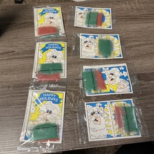 Lot of 7 1993 Cap  n Crunch Happy holiday Packs, Greeting cards Lot Sealed