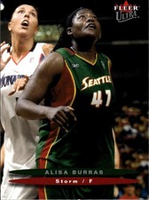 2003 Ultra WNBA #60 Alisa Burras
