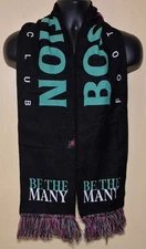 Boston Legacy FC NWSL Women's Soccer Dual Sided Scarf NWT BOS Nation Authentic