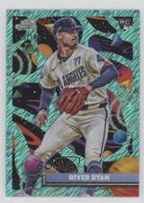 2025 Topps Cosmic Chrome Aqua Equinox Refractor 156/199 River Ryan #191 0s5s