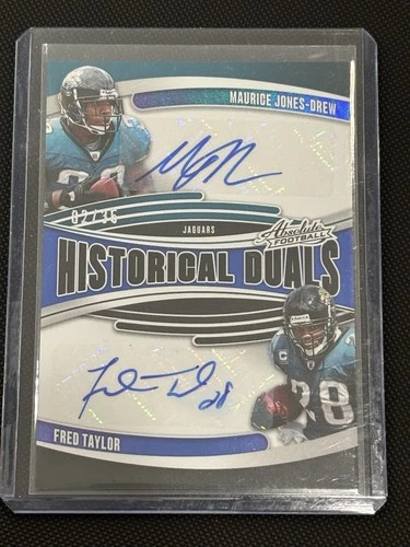 2025 Panini Absolute Maurice Jones-Drew/Fred Taylor Blue (RAW)