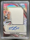 2024 Bowman Best University Carson Beck Prospect Jumbo Jersey Auto #PJA-CBE
