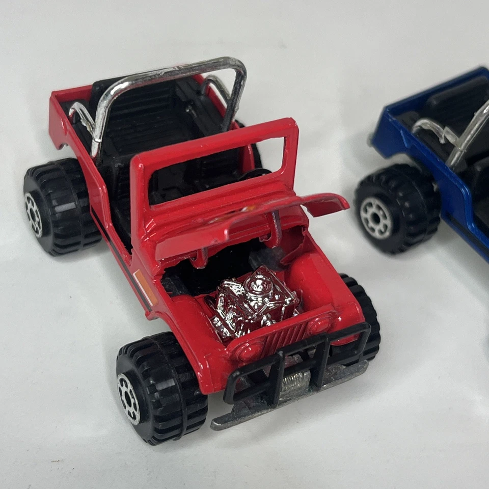 De colección 1982 Road Champs Coyotes “Power” 4X4 Jeep Diecast escala 1/56 muy buen estado lote 3 Foto 4 de 4