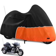 Trike Cover, Waterproof 3 Wheel Motorcycle Cover for Harley Davidson, Honda G...
