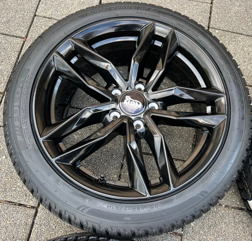 4 ALU 17" WINTERRÄDER FORD FOCUS C-MAX MONDEO 225/45R17 91H RDKS NEU FREIHAUS - Bild 3 von 4