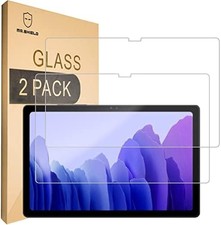 2 Pack Tempered Glass Screen Protector for Galaxy Tab A7