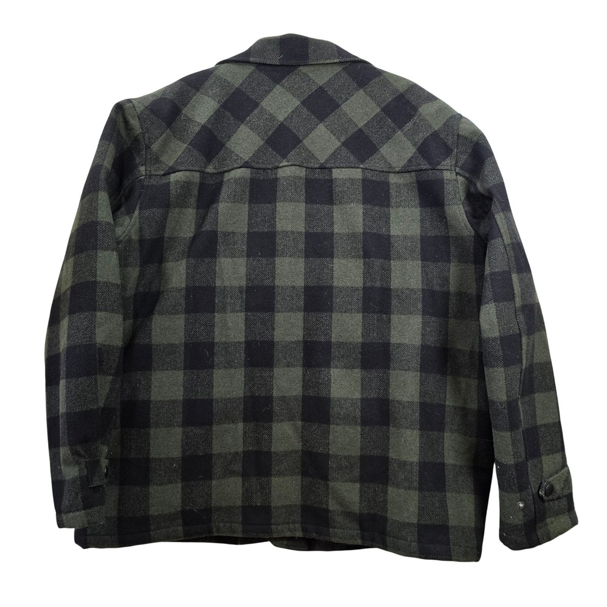 Vintage Irish Setter Red Wing Ultra Dry Waterproof Cruiser Wool Jacket Plaid XL View 2
