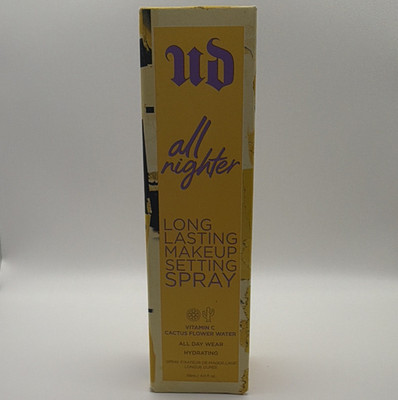 Urban Decay All Nighter Setting Spray Vitamin C Hydrating Citrus 4.0 fl oz
