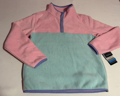 Iceberg outerwear Fleece Pullover Sweater Girl L (14/16) Pink New