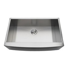 Kingston Brass GKUSF33209 Uptowne 33" Farmhouse Single Basin - Brushed